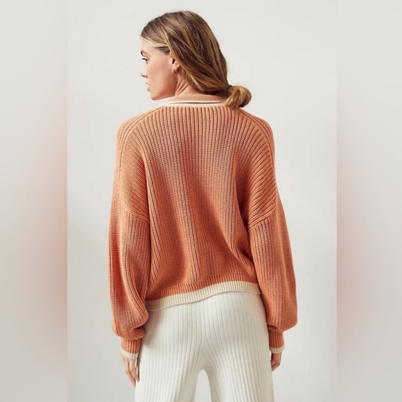 Anthropologie Ellis sweater in orange - Picture 3 of 6
